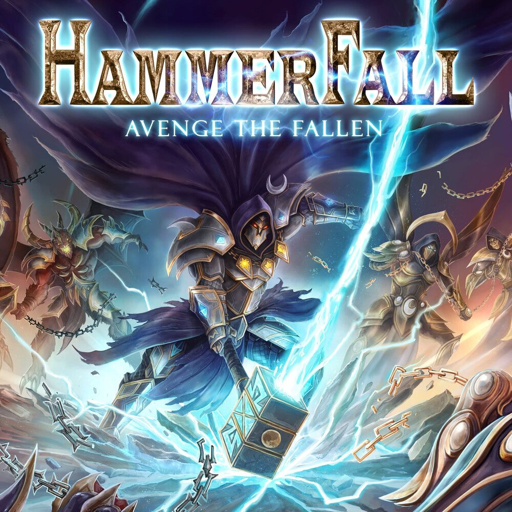 the album cover for Hammerfall - Avenge The Fallen