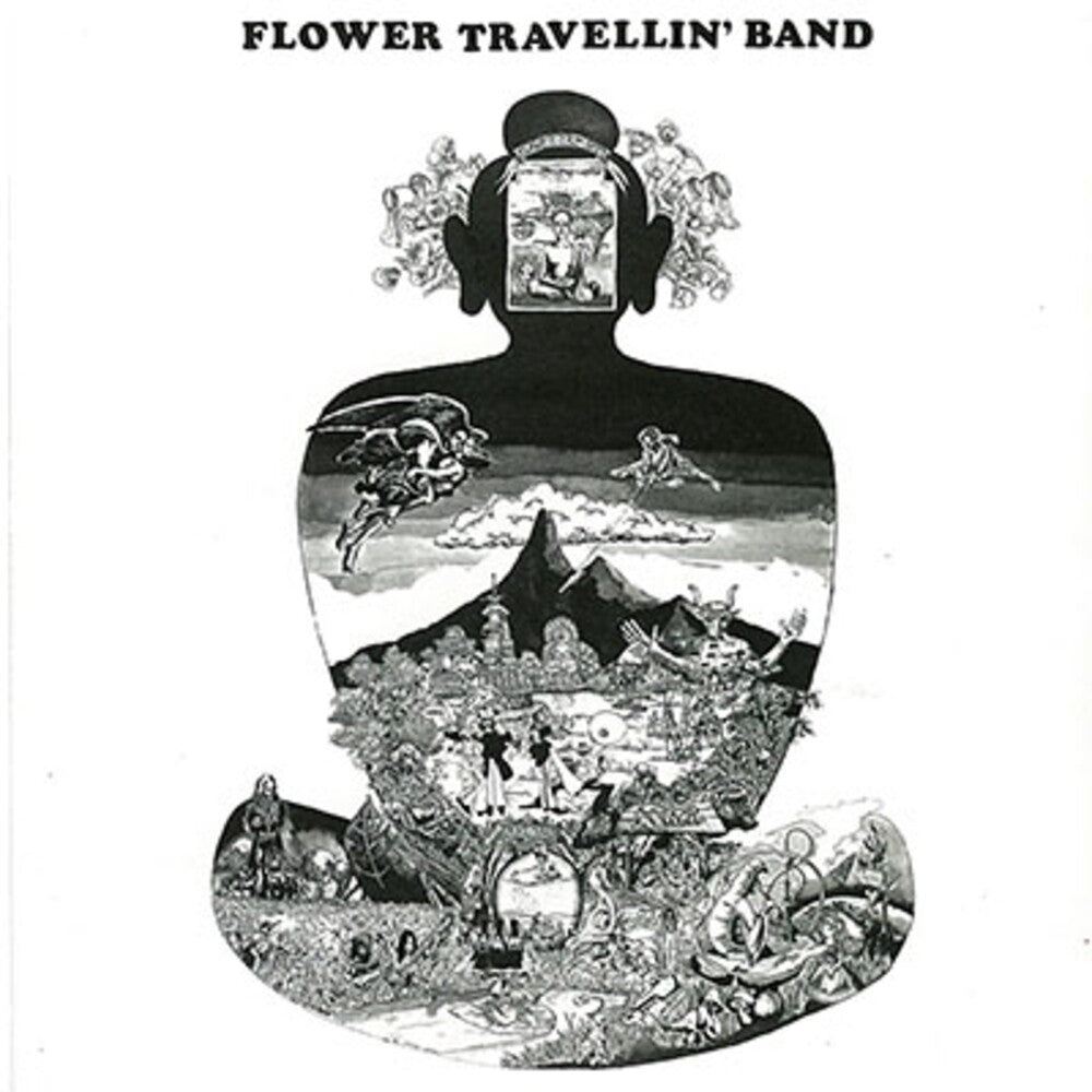 the album cover for Flower Travellin' Band - Satori [Colored Vinyl] [Limited Edition] (Wht)