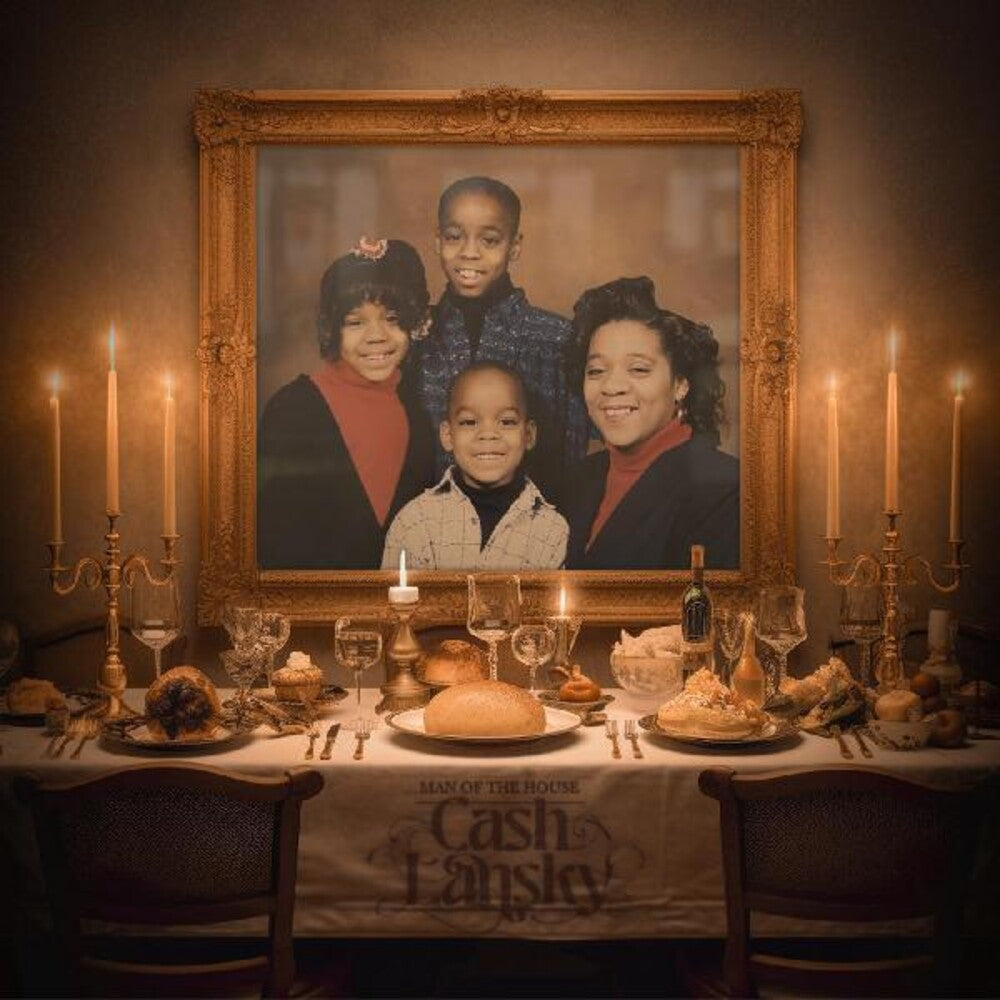 the album cover for Cash Lansky - Man Of The House (Brwn) (Burg) [Colored Vinyl] [Limited Edition]