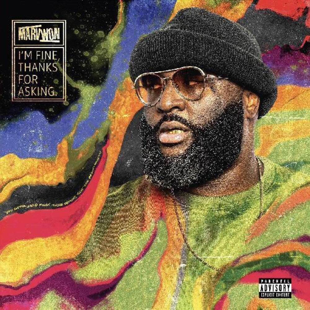 the album cover for Marv Won - I'm Fine, Thanks For Asking.