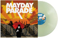 the album cover for Mayday Parade - A Lesson In Romantics [Coke Bottle Clear Vinyl]