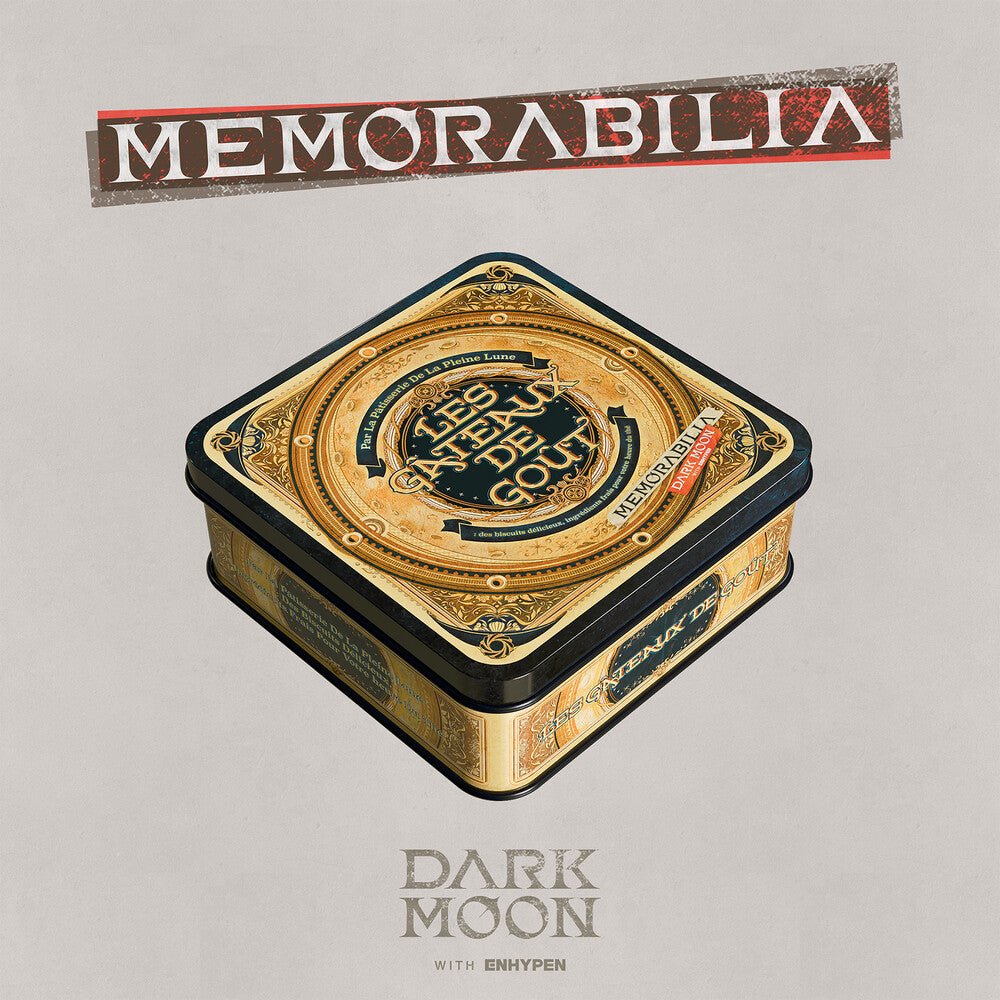 the album cover for ENHYPEN - Memorabilia (Moon Ver.)