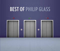 the album cover for Philip Glass - Best of Philip Glass