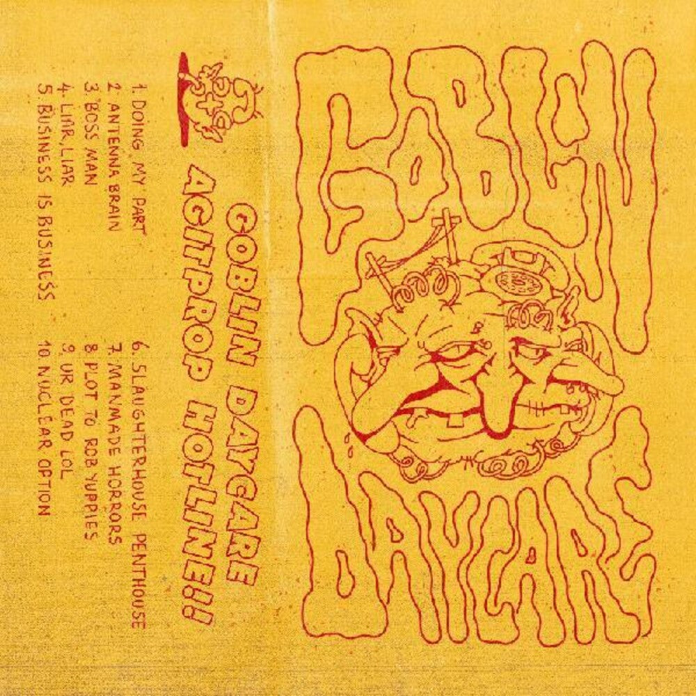 the album cover for Goblin Daycare - Agitprop Hotline