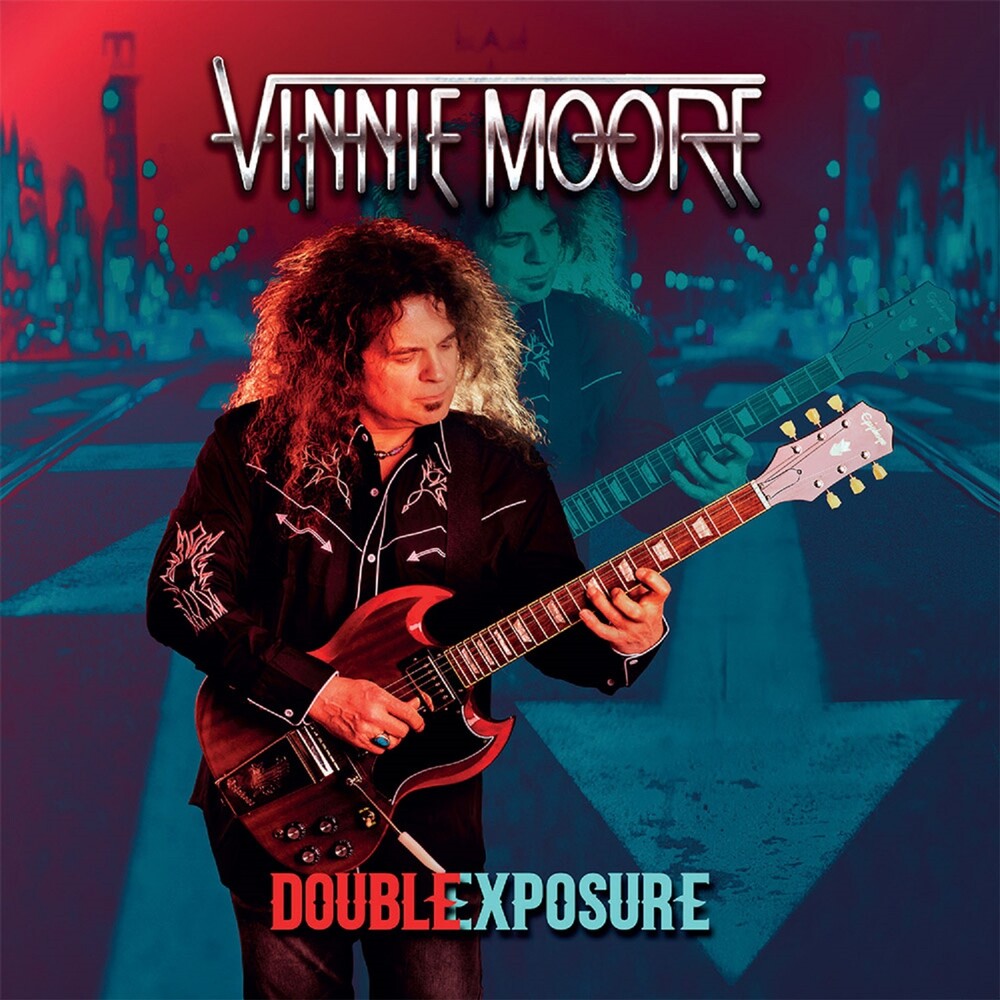 the album cover for Vinnie Moore - Double Exposure [Reissue]