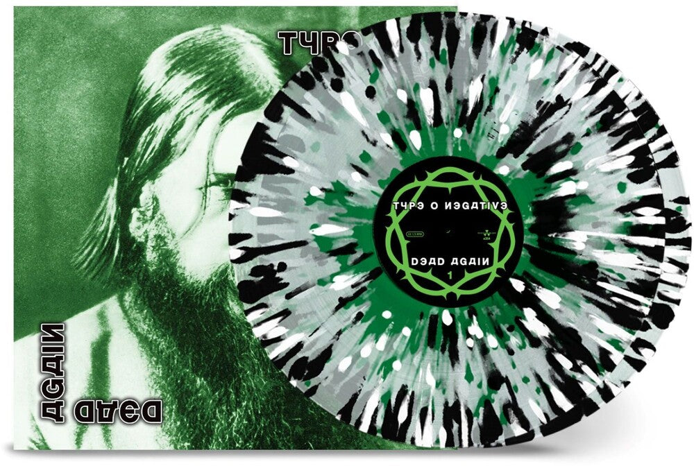 the album cover for Type O Negative - Dead Again (Blk) [Colored Vinyl] [Clear Vinyl] (Gate) (Grn) (Wht)