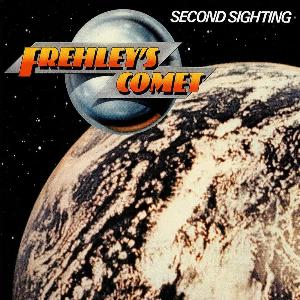 the album cover for Frehley's Comet - Second Sighting (Blue) (Bonus Track) [Colored Vinyl] (Gate)