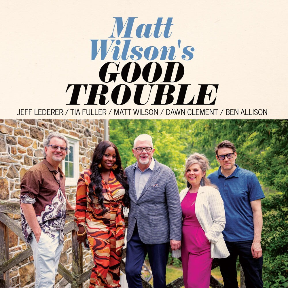 the album cover for Matt Wilson - Good Trouble