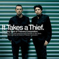 the album cover for Thievery Corporation - It Takes A Thief [RSD Essentials 2LPxCoke Bottle Green]