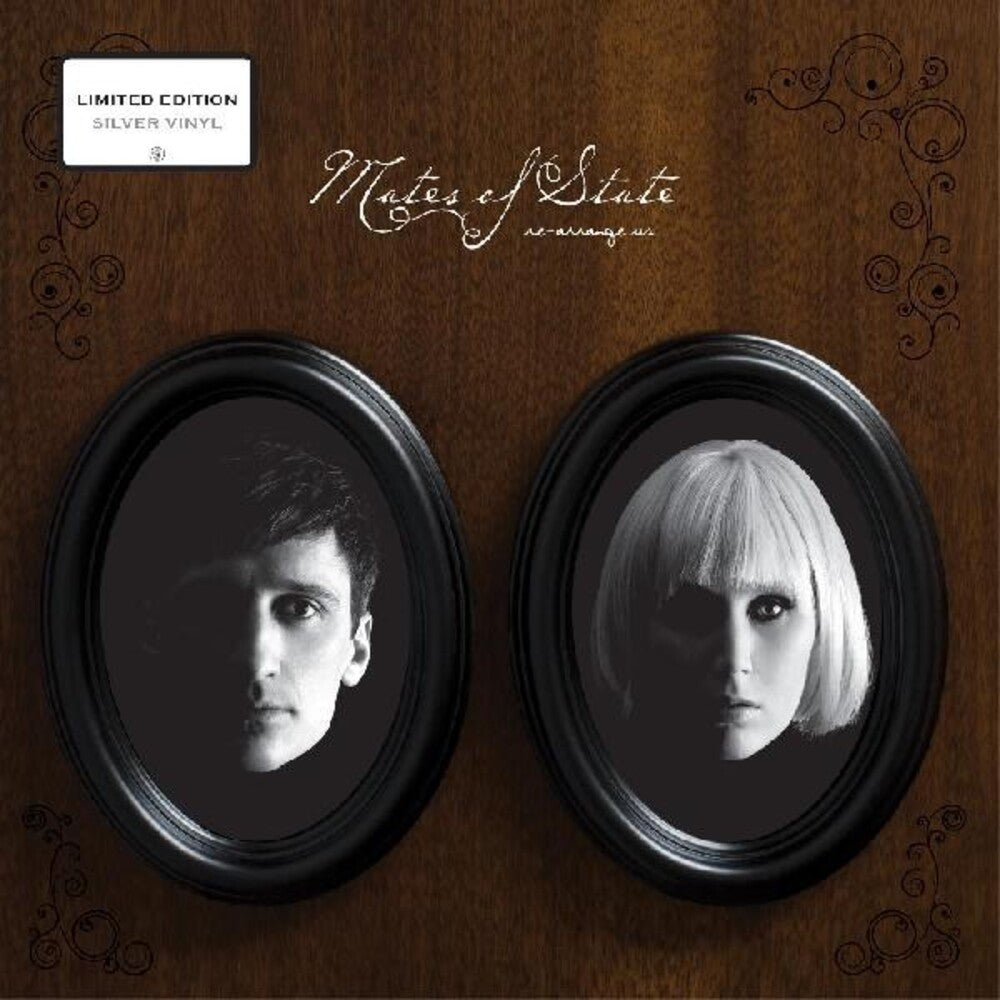 the album cover for Mates Of State - Re-Arrange Us [Colored Vinyl] (Slv)