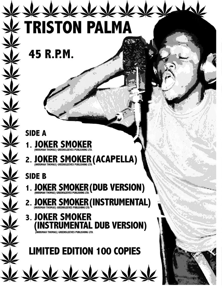 the album cover for Triston Palma - Joker Smoker [Limited Edition]