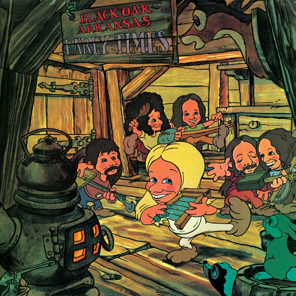 the album cover for Black Oak Arkansas - Early Times (Bonus Tracks) [Digipak] [Reissue]