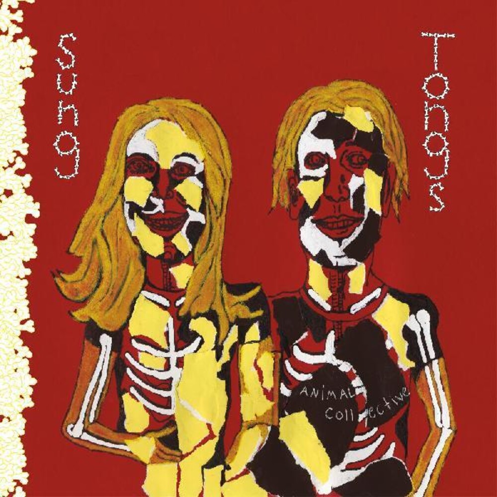the album cover for Animal Collective - Sung Tongs [Colored Vinyl] (Red) (Ylw) [Download Included]