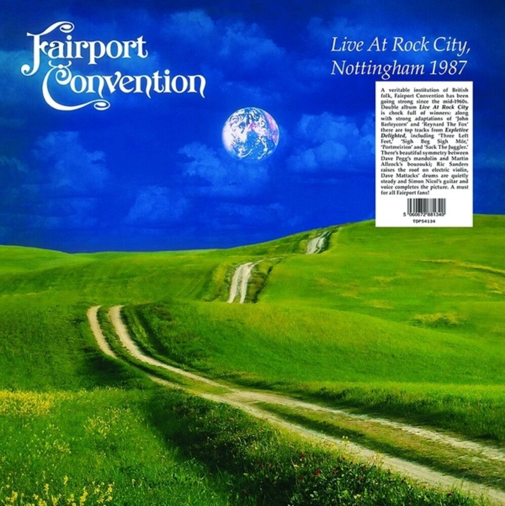 the album cover for Fairport Convention - Live At Rock City