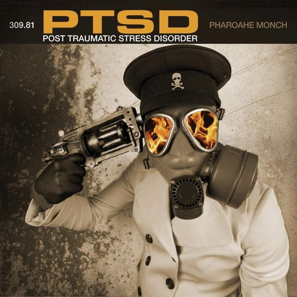 the album cover for Pharoahe Monch - Ptsd 10 Year Anniversary (Aniv)
