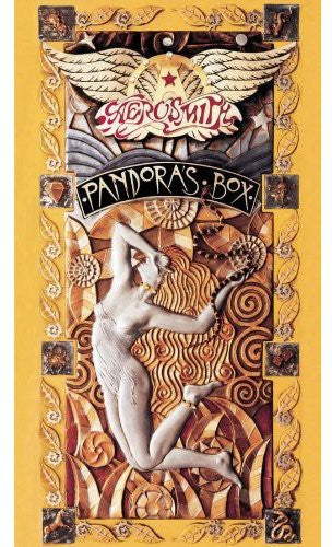 the album cover for Aerosmith - Pandora's Box
