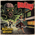 the album cover for Brains - Monster Within [Digipak] [Reissue]