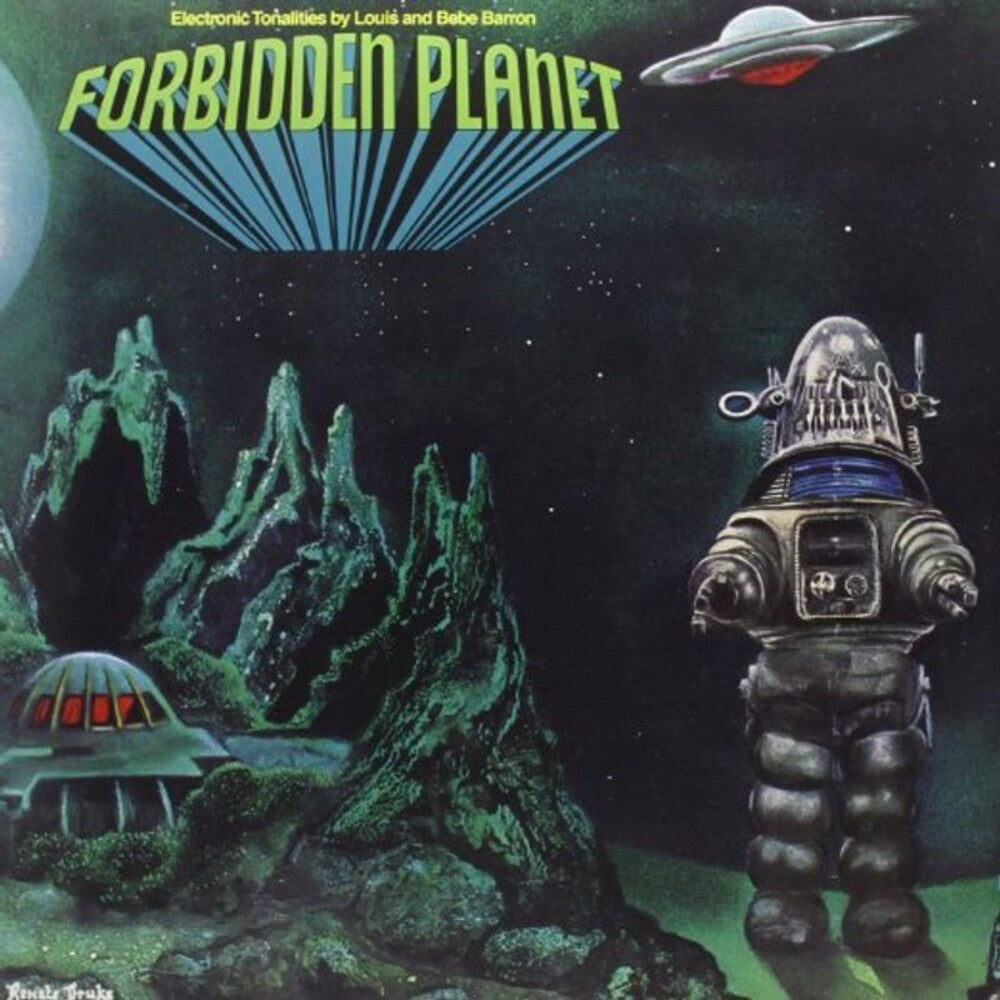 the album cover for Barron, Louis & Bebe - Forbidden Planet / O.S.T.