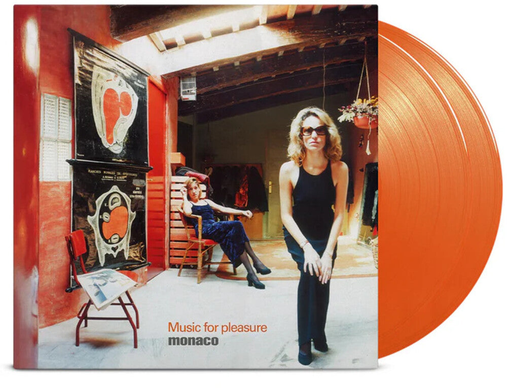 the album cover for Monaco - Music For Pleasure [Colored Vinyl] (Gate) [Limited Edition] [180 Gram] (Org)