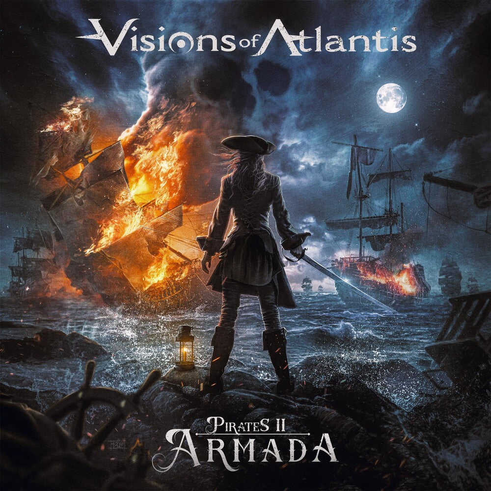 the album cover for Visions Of Atlantis - Pirates Ii - Armada