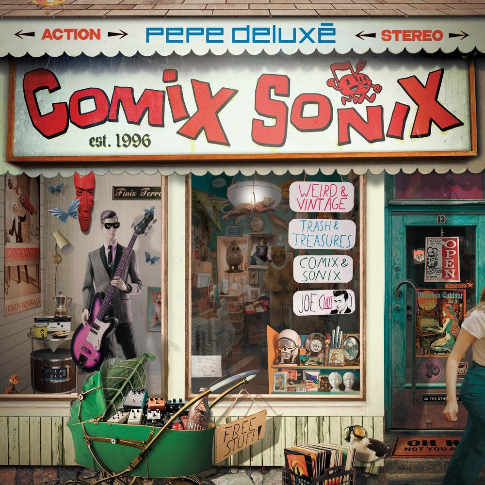the album cover for Pepe Deluxe - Comix Sonix