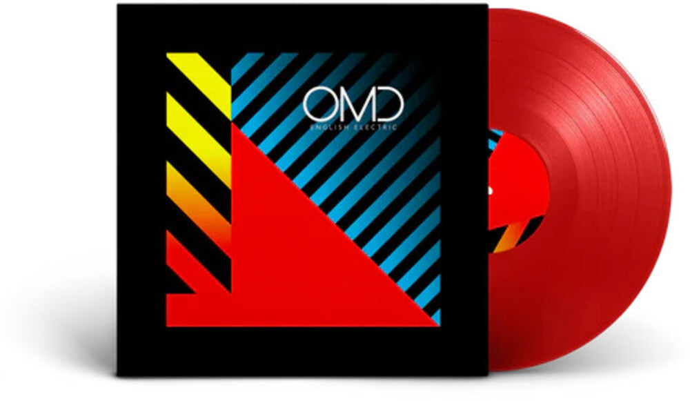 the album cover for Omd ( Orchestral Manoeuvres In The Dark ) - English Electric [Colored Vinyl] (Red) (Uk)
