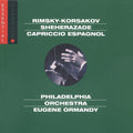 the album cover for Anshel Brusilow - Sheherazade / Russian Easter Ovtr - Essential