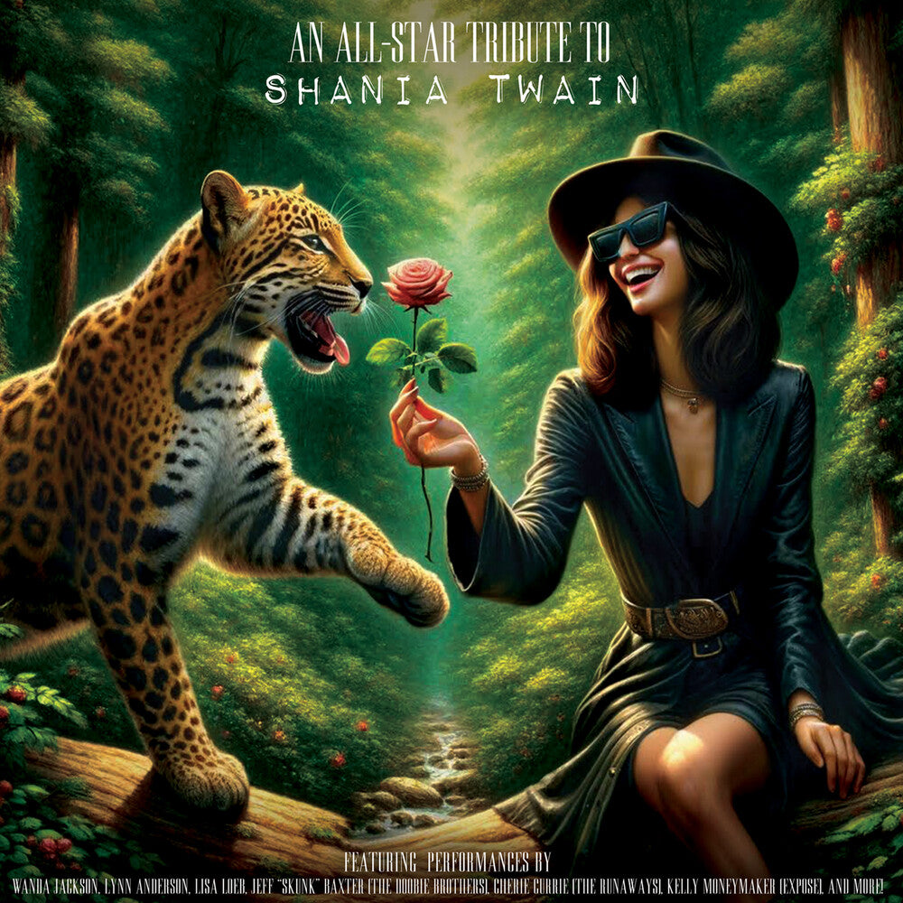 the album cover for All-Star Tribute To Shania Twain / Various (Colv) - All-Star Tribute To Shania Twain / Various [Colored Vinyl]