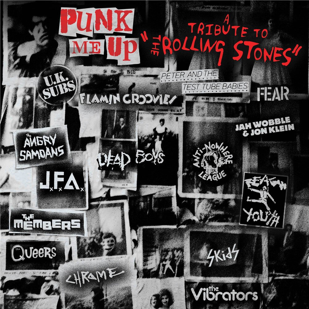 the album cover for Punk Me Up - Tribute To Rolling Stones / Various - Punk Me Up - Tribute To Rolling Stones / Various