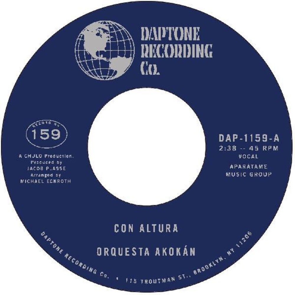 the album cover for Orquesta Akokan - Con Altura / Tkn