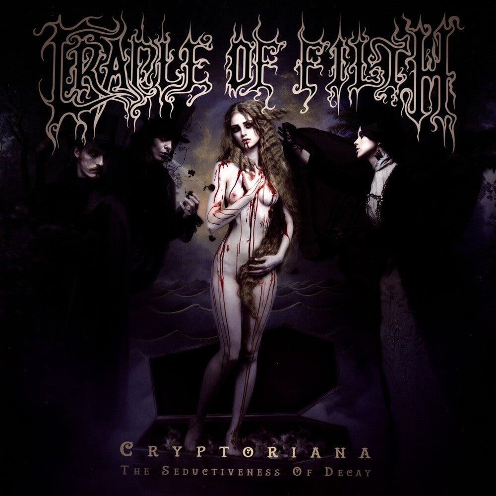 the album cover for Cradle Of Filth - Cryptoriana - Seductiveness Of Decay [Indie Exclusive] Gold