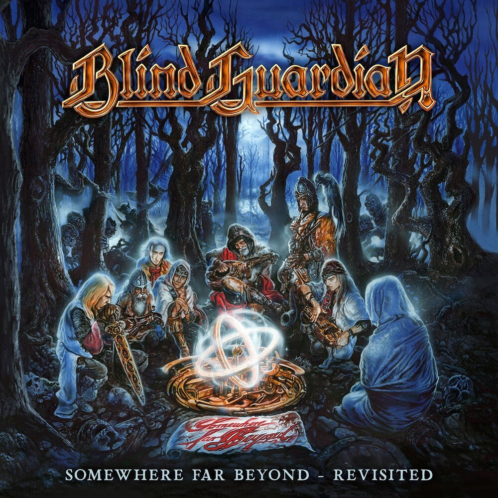 the album cover for Blind Guardian - Somewhere Far Beyond Revisited