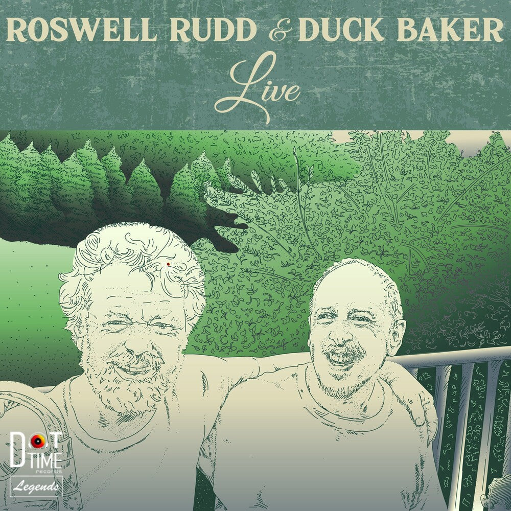 the album cover for Roswell Rudd  / Baker,Duck - Live