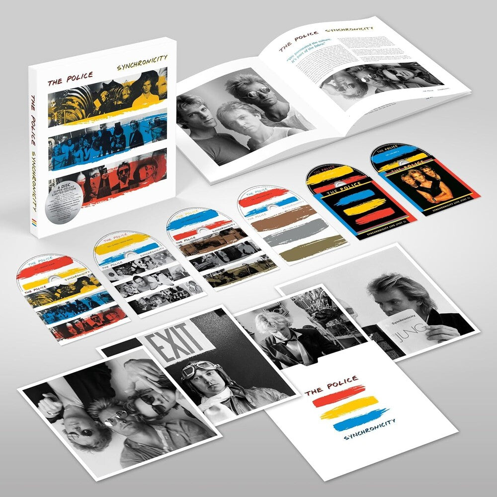 the album cover for The Police - Synchronicity - [Super Deluxe 6 CD]