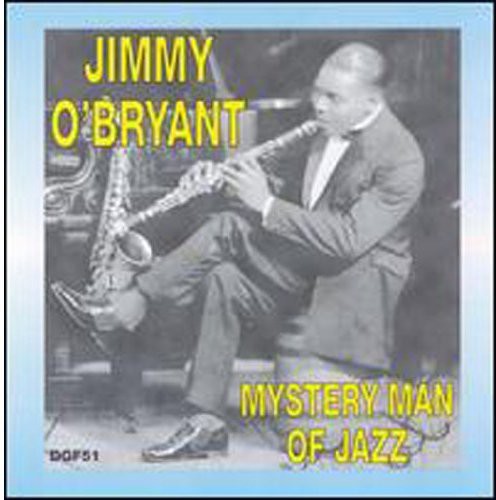 the album cover for Jimmy Obryant - Mystery Man of Jazz