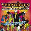 the album cover for Vengaboys - We Like To Party: The Greatest Hits Collection