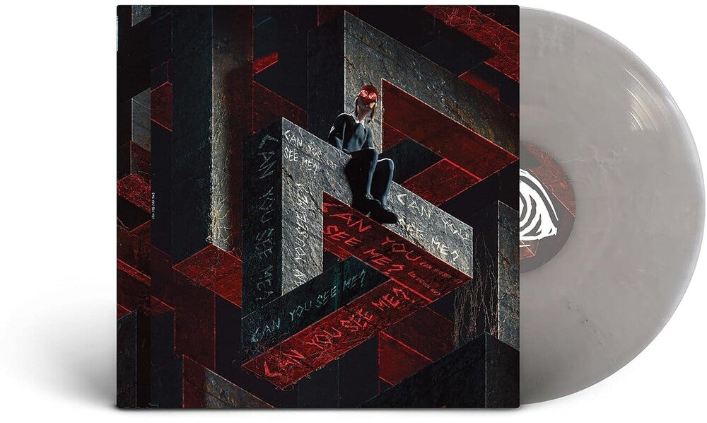 the album cover for Rezz - Can You See Me? [Silver Smoke LP]