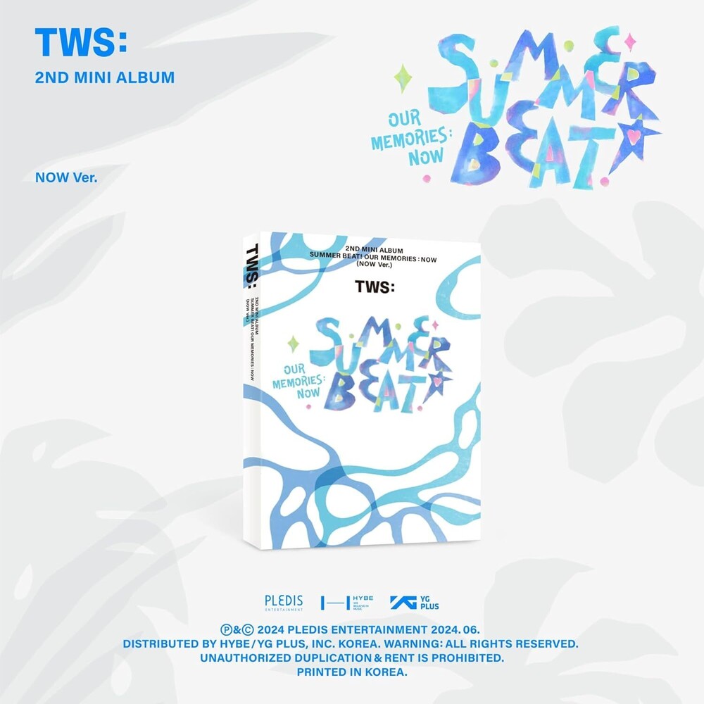 the album cover for TWS - Tws 2nd Mini Album 'summer Beat!' (Now Ver.)