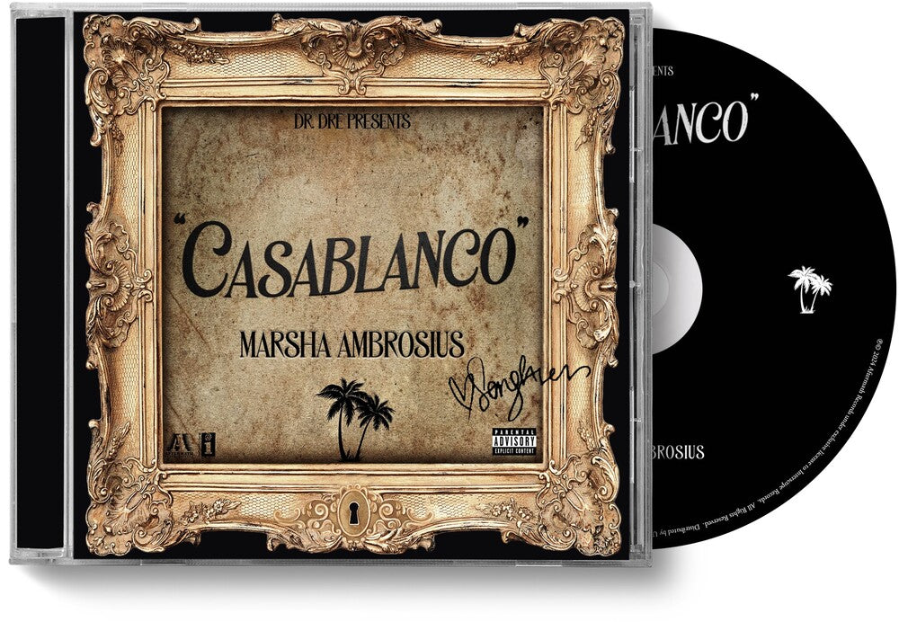 the album cover for Marsha Ambrosius - CASABLANCO [Signed CD]