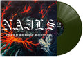 the album cover for Nails - Every Bridge Burning - Forest Green [Colored Vinyl] (Grn)