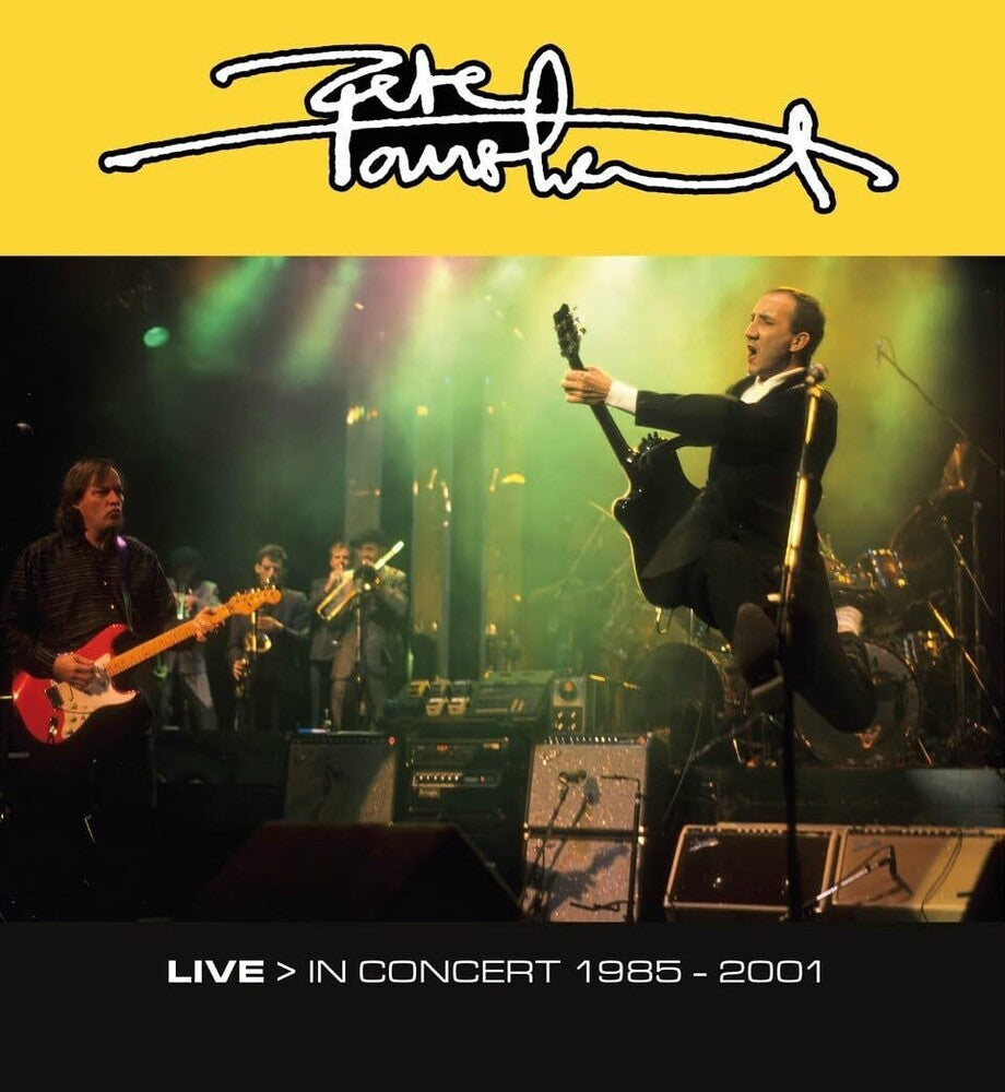 the album cover for Pete Townshend - Live: In Concert 1985-2001 (Box)