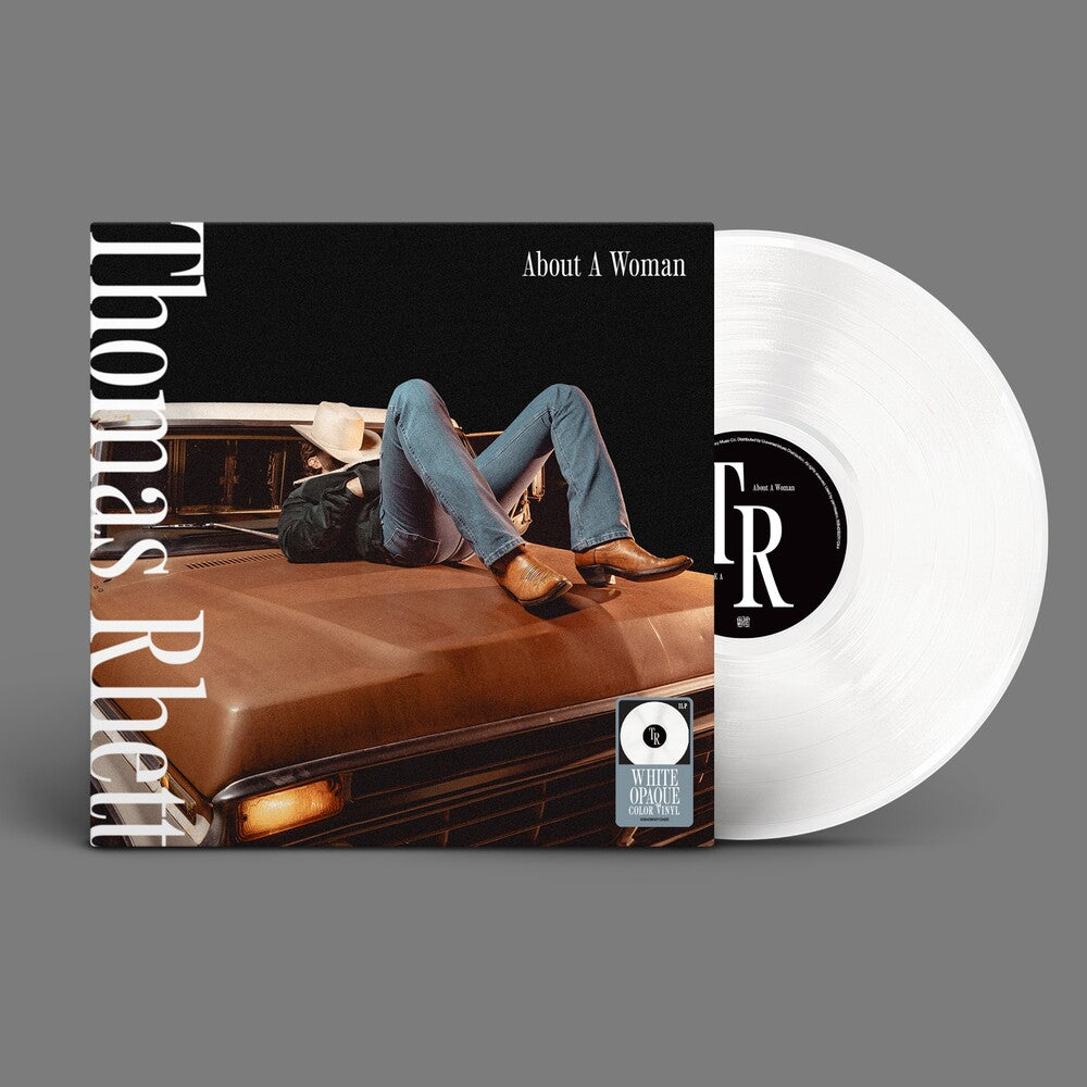 the album cover for Thomas Rhett - About A Woman [Indie Exclusive]