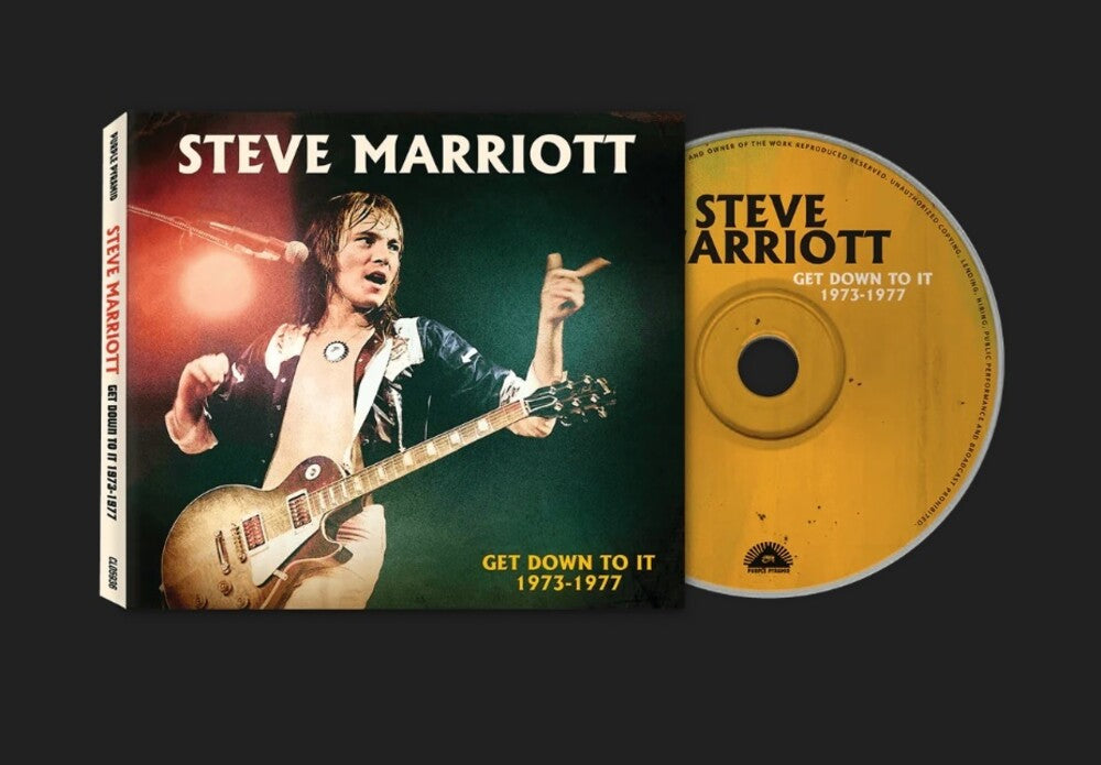 the album cover for Steve Marriott - Lost & Found 1973-1977