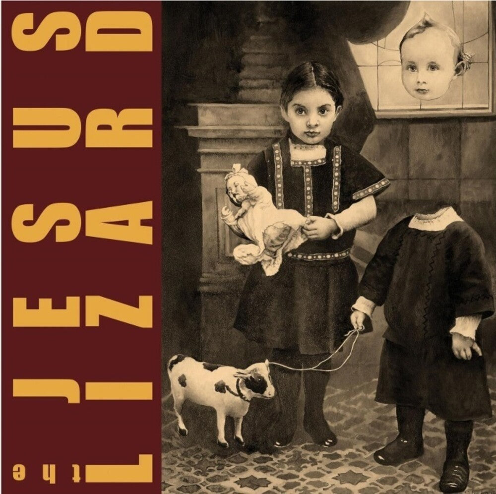 the album cover for The Jesus Lizard - Rack [Indie Exclusive Silver Streak Vinyl]