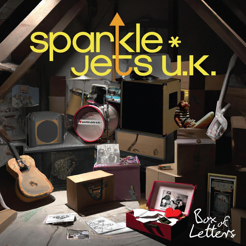 the album cover for Sparkle Jets U.K. - Box Of Letters