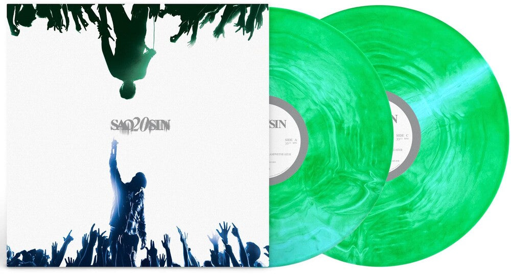 the album cover for Saosin - LIVE AT THE GARDEN AMPHITHEATER	