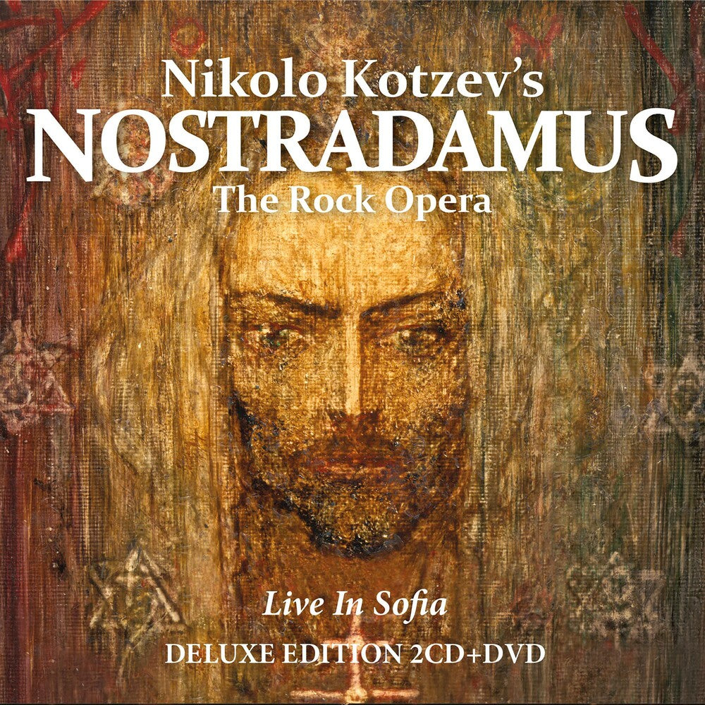 the album cover for Nikolo Kotzev - Nikolo Kotzev's Nostradamus / The Rock Opera [Digipak]