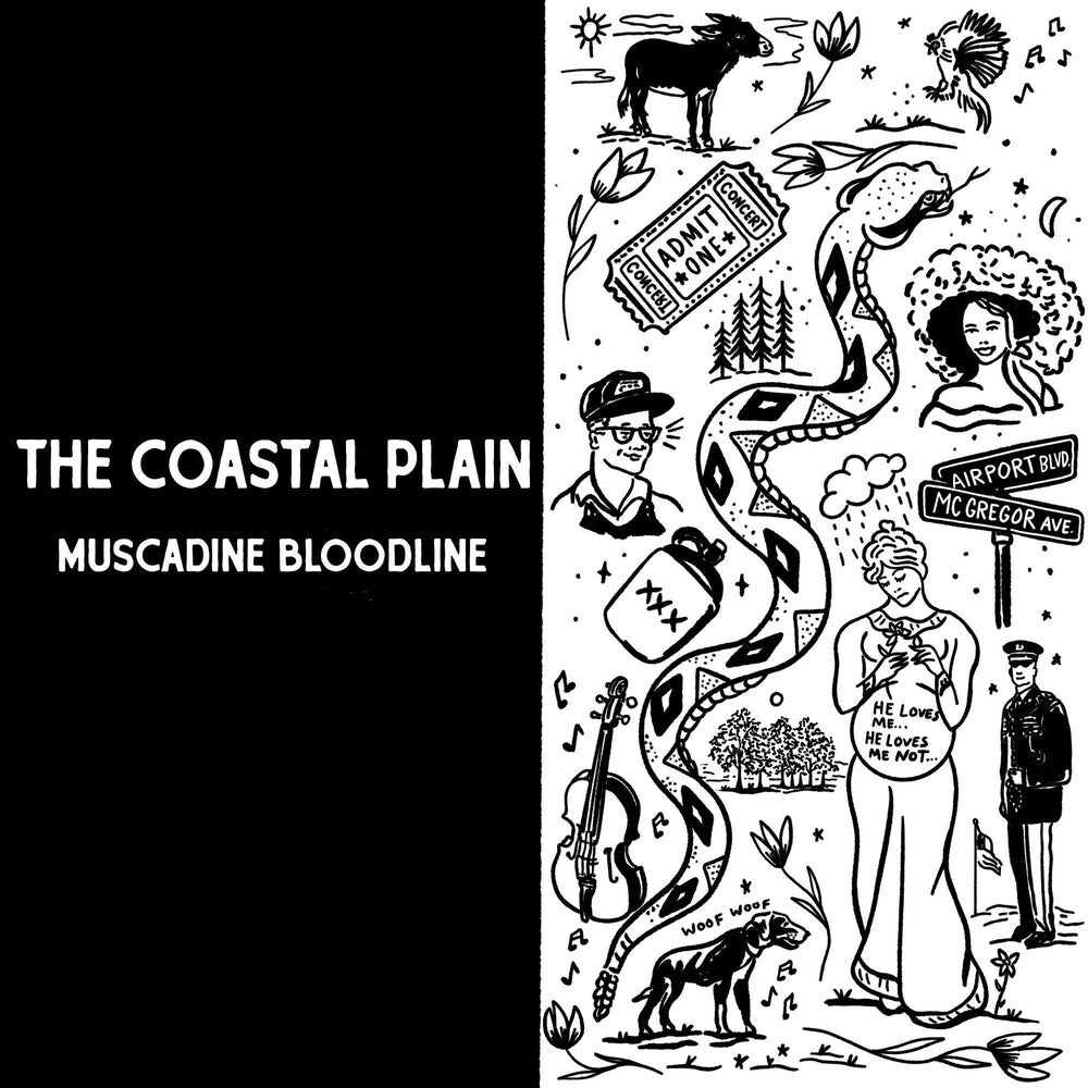 the album cover for Muscadine Bloodline - The Coastal Plain [LP]