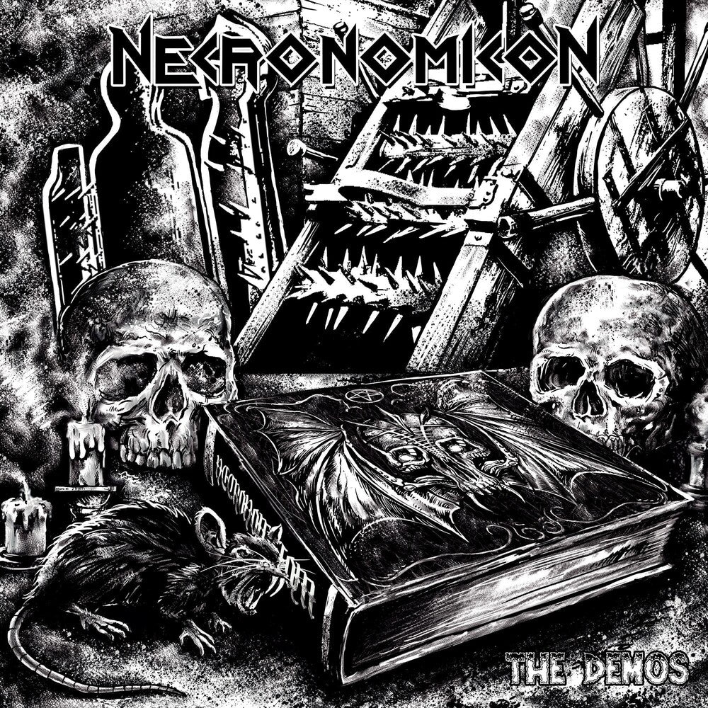 the album cover for Necronomicon - Demos (Uk)