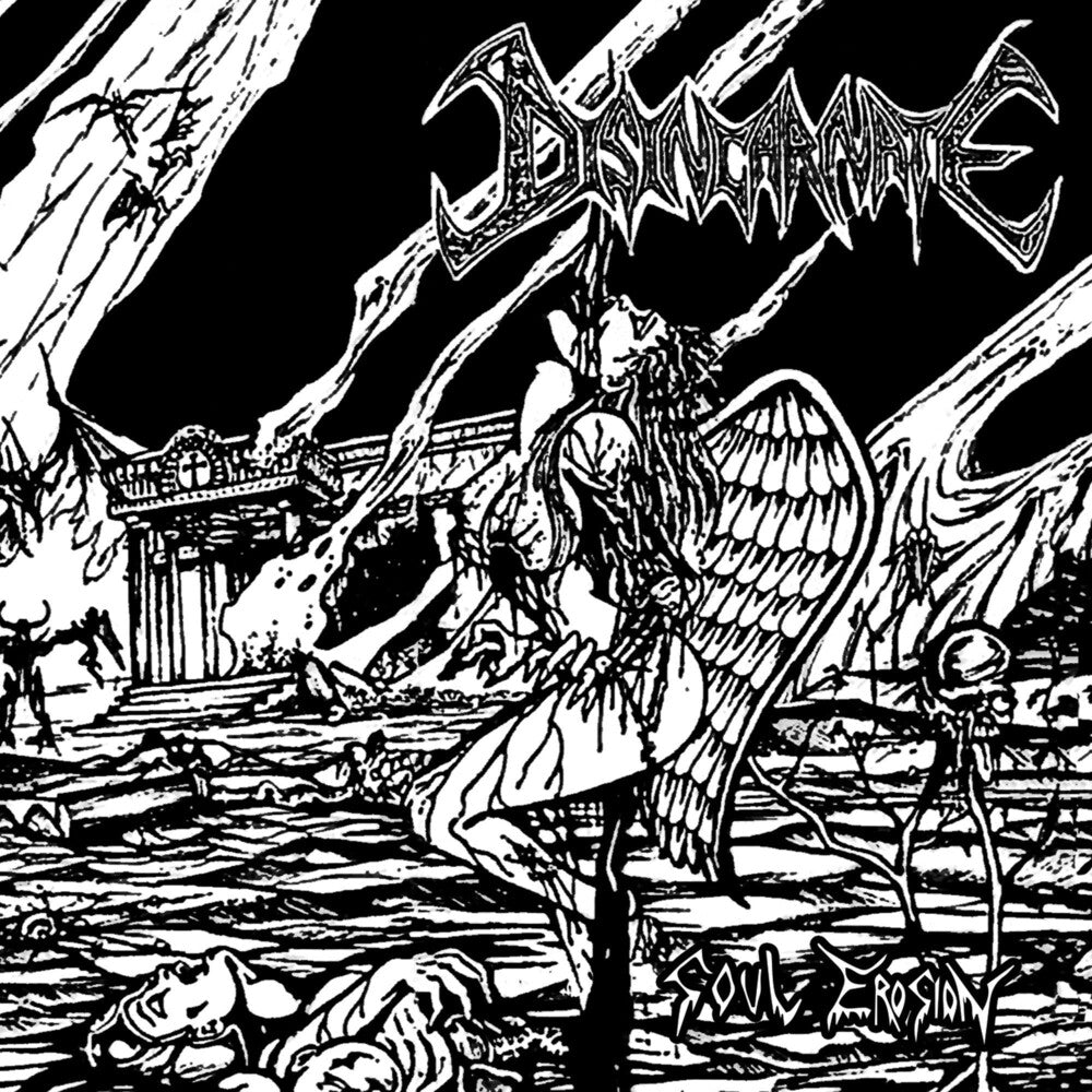 the album cover for Disincarnate - Soul Erosion Demo 1992 (Uk)